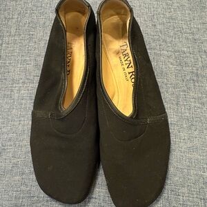 Taryn Rose Classic Black Loafers